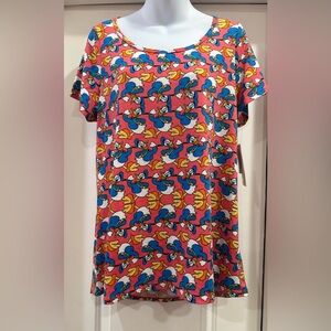 LuLaRoe Disney Donald Duck Classic T-Shirt Size Large 🆕🆕🆕
